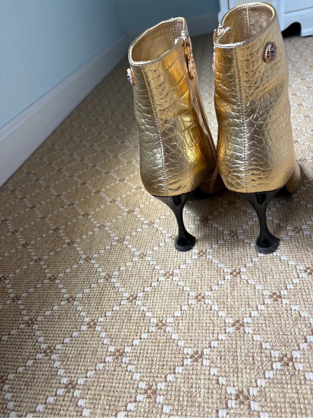Chanel look alike boots ankle casual comfortable